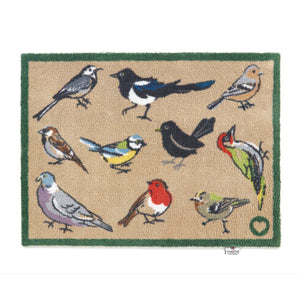 Bird Watcher Charity Beige Doormat 1