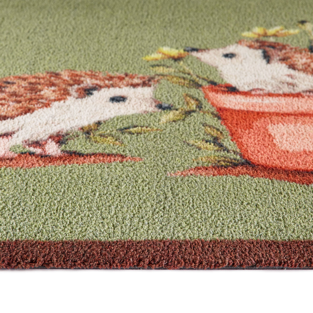 Hedgehog Friends Washable Doormat 3