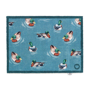 Swimming Ducks Washable Doormat 1