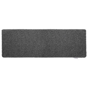 Plain Fleck Charcoal Runner- a 100% recycled material runner in a blend of dark and mid-grey flecks.