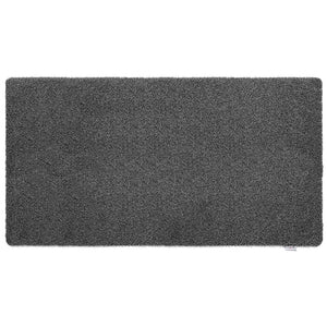 Plain Fleck Charcoal Runner- a 100% recycled material runner in a blend of dark and mid-grey flecks.