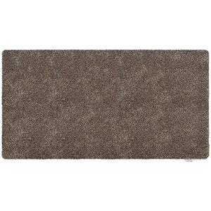Plain Fleck - Coffee Washable Runner