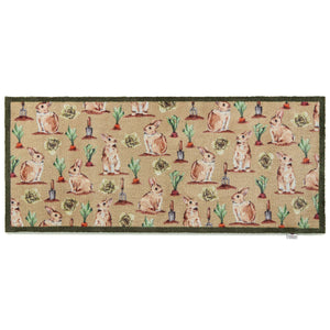 Allotment Bunnies Washable Runner 5