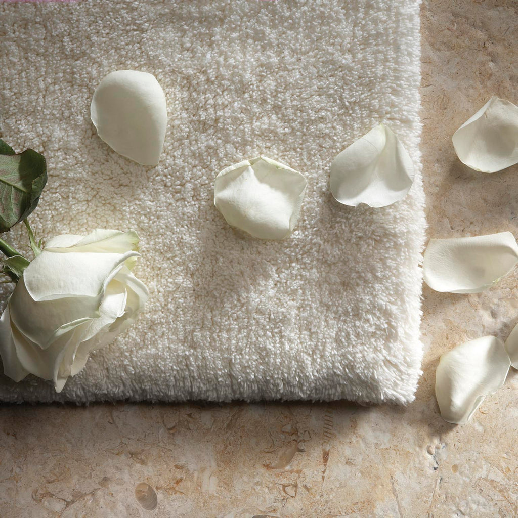 Bamboo Plain Cream Bathmat