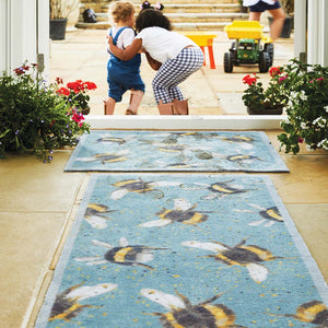 Bee 3 Charity Washable Doormat 2