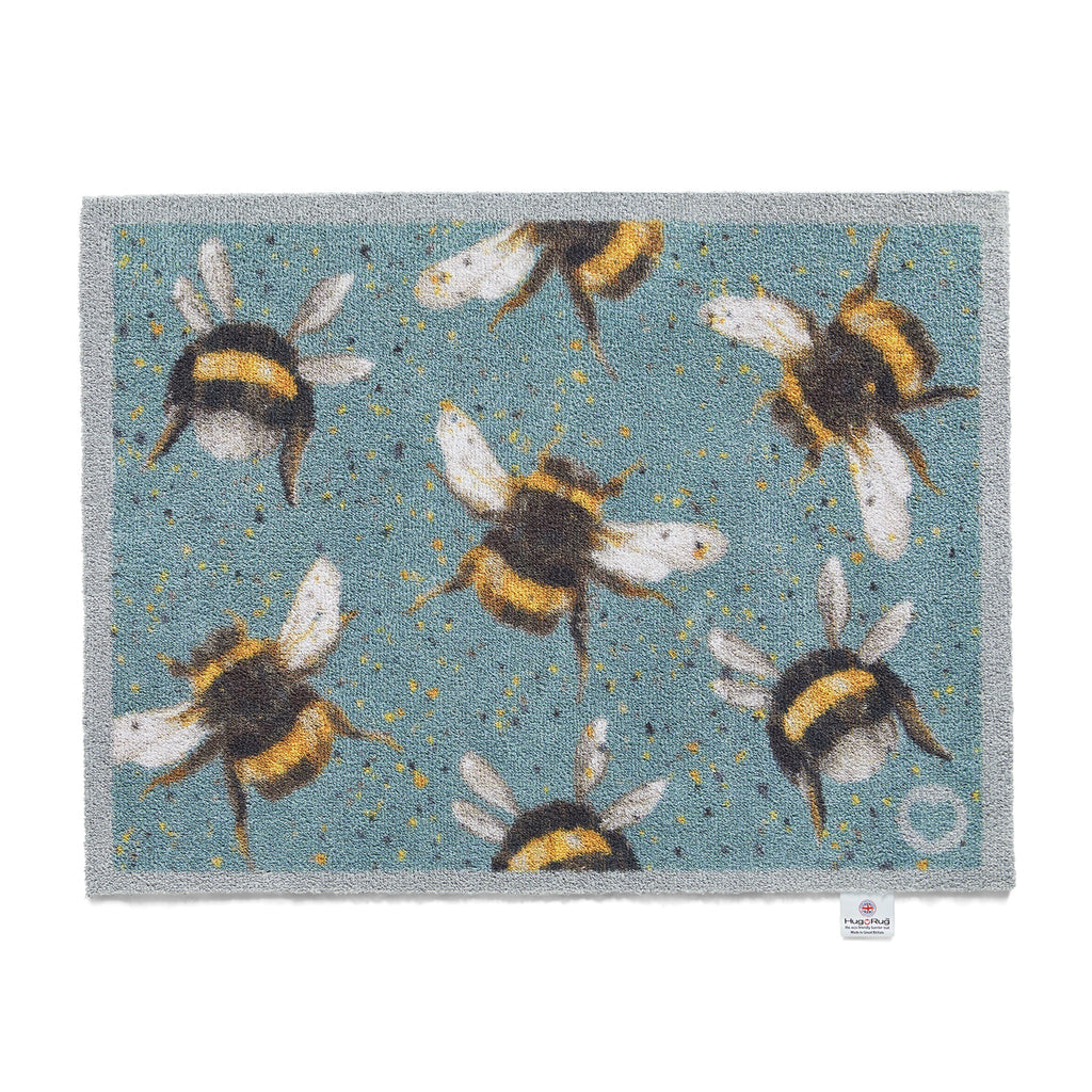 Bee 3 Charity Washable Doormat 1