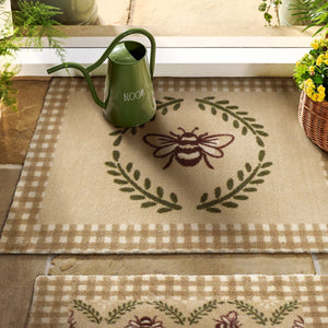 Beehive Beige Washable Doormat 3