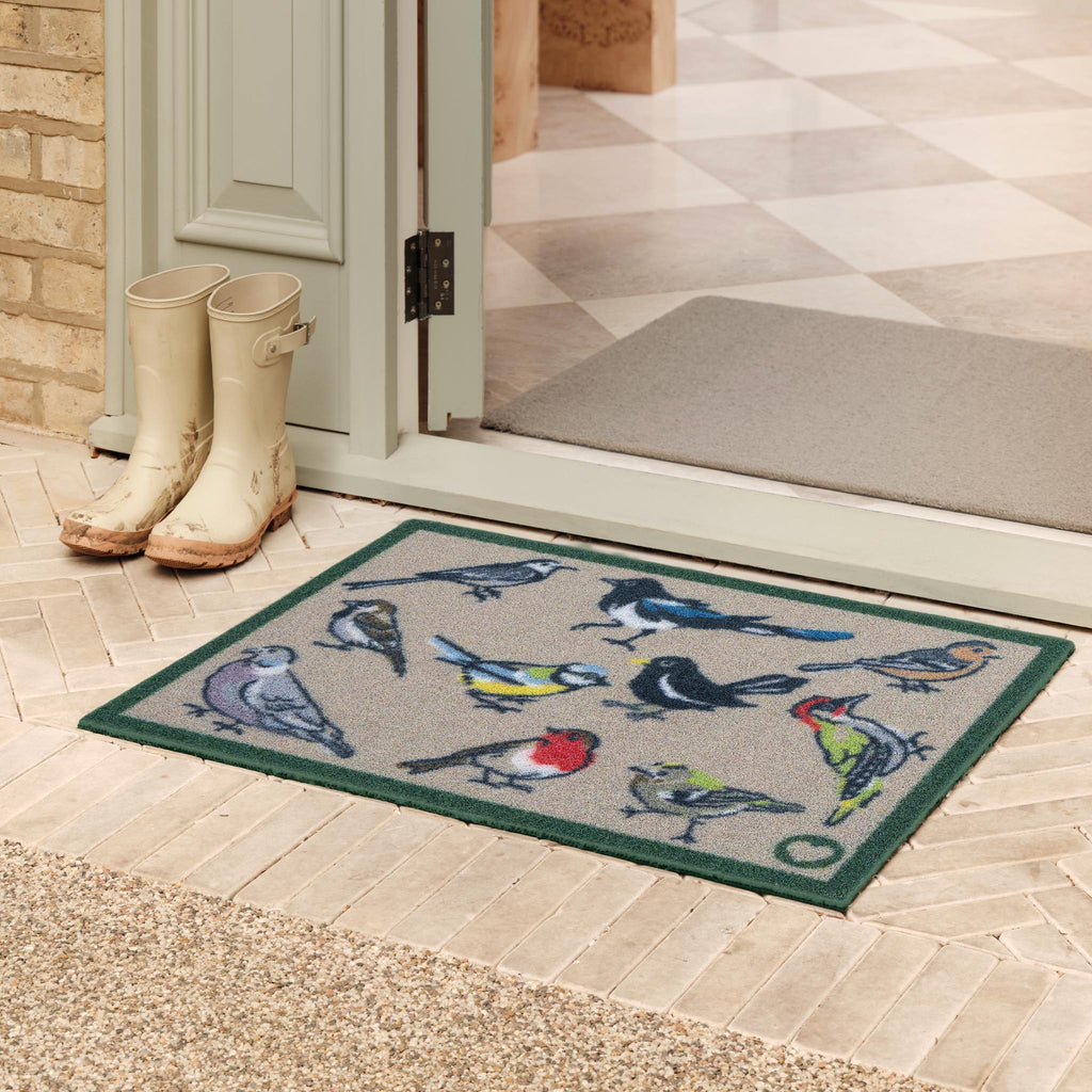 Bird Watcher Outdoor Doormat