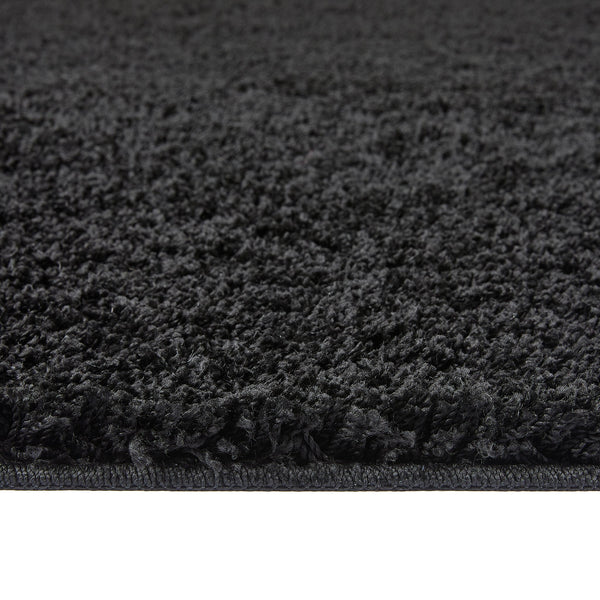My Rug Washable in  Black Pile Height