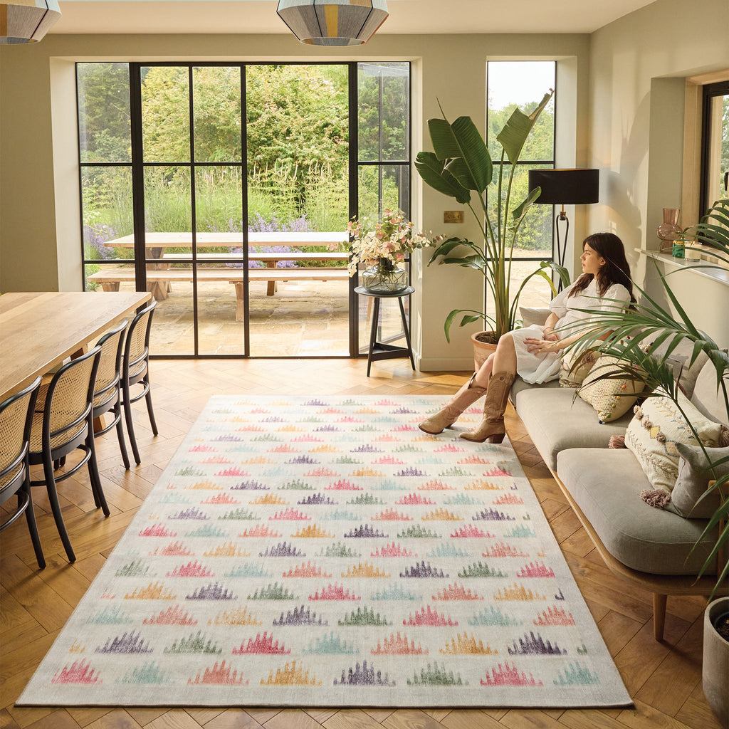 Hug Rug Bretton Multi Washable Area Rug
