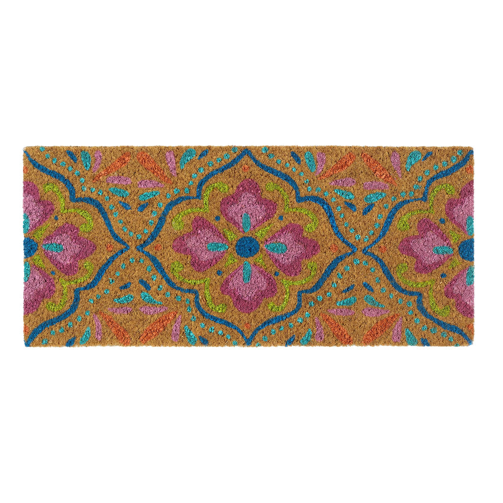 Bright Tile Coir Doormat 4