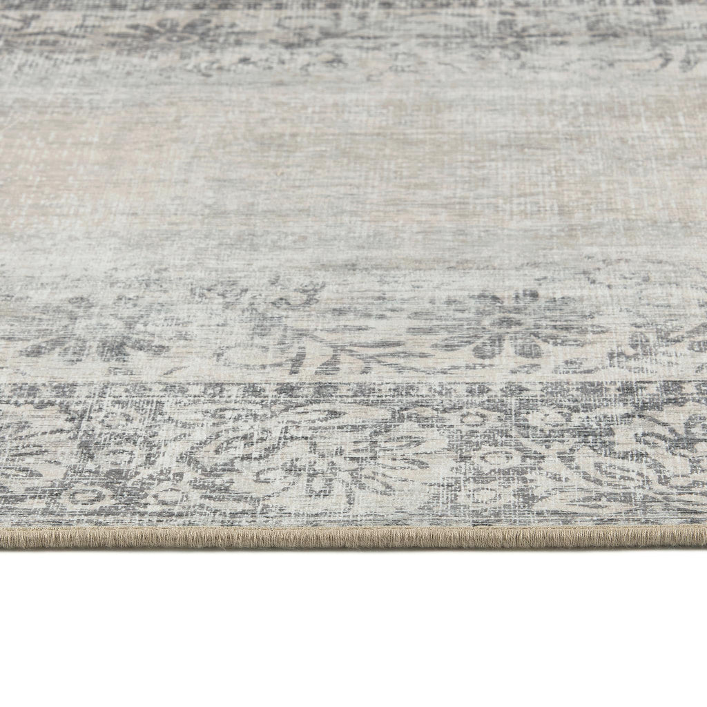 Brocade Border Eco-Washable Rug Runner