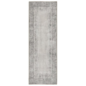 Brocade Border Eco-Washable Rug Runner