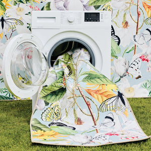 Hug Rug Butterfly Blooms Machine Washable Rug