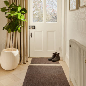 Plain Fleck - Coffee Washable Doormat 2