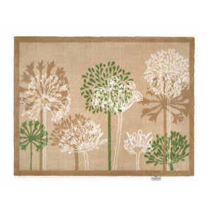 Dandelions Beige Washable Doormat 1
