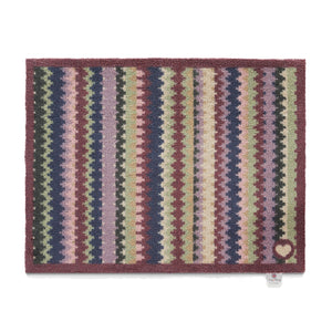 Designer 25 Zigzag  Washable Doormat 1