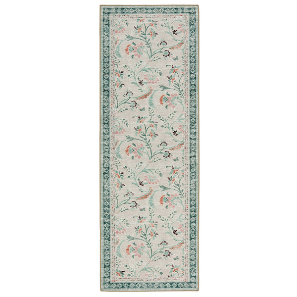 English Floral Eco-Washable Runner 6