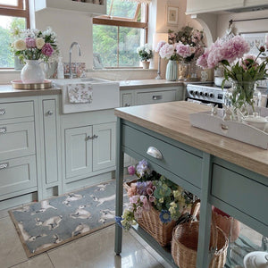 Farmhouse Hares Washable Doormat Lifestyle 3