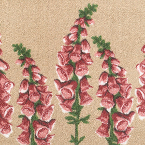 Floral 2 Hyacinths Beige Doormat 3