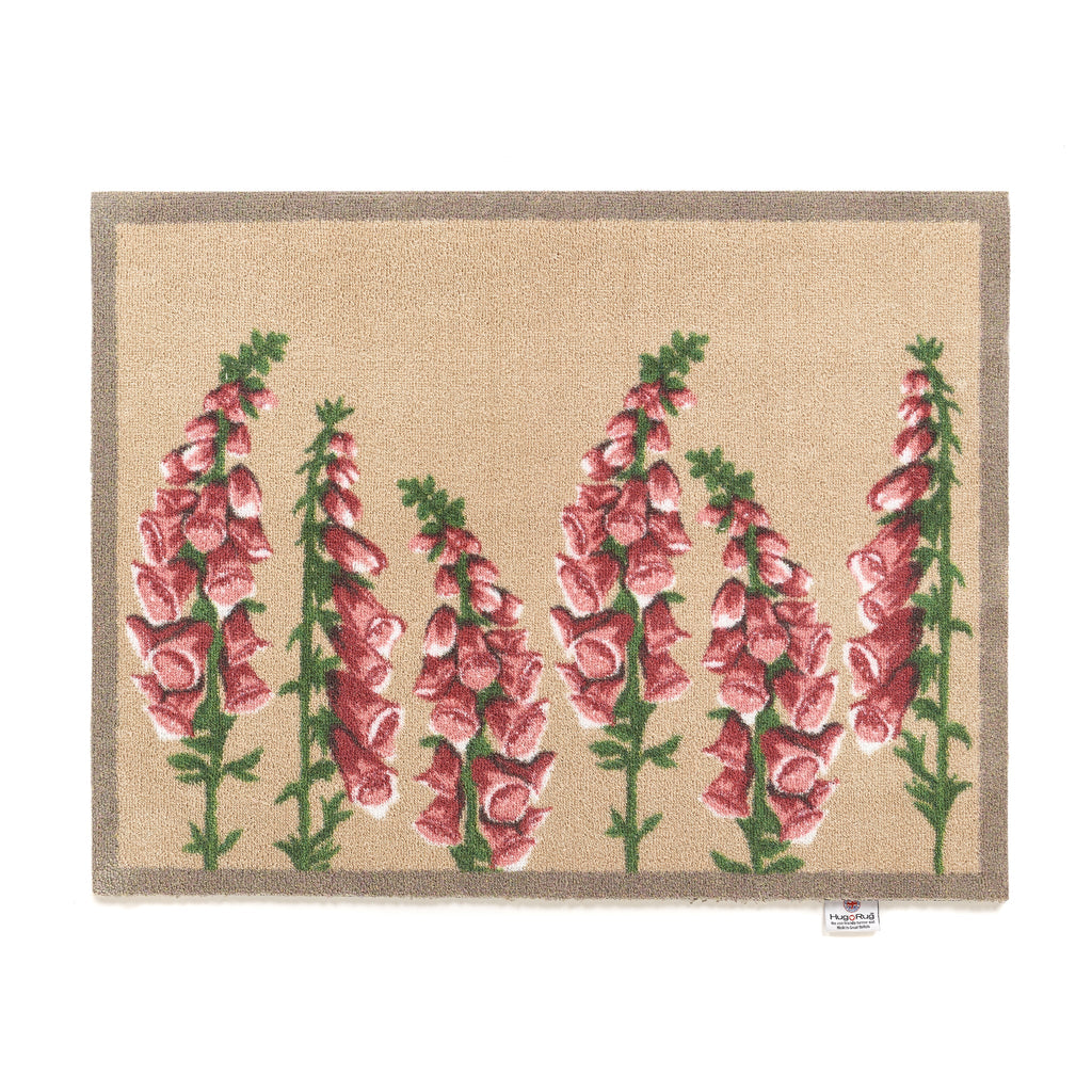 Floral 2 Hyacinths Beige Doormat 1