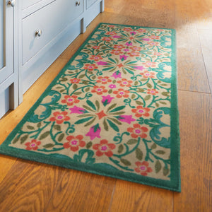 Folk Floral Washable Runner