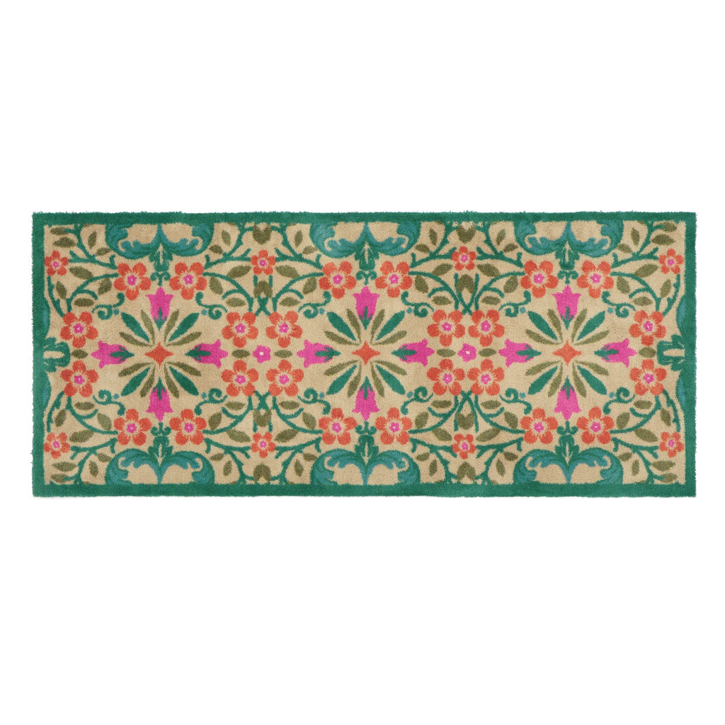 Folk Floral Washable Runner