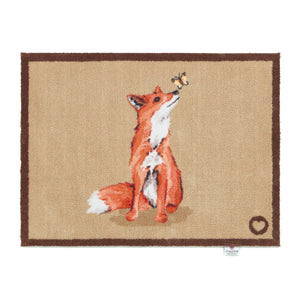 Ginger Fox Beige Washable Doormat 1