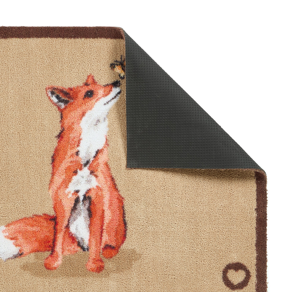 Ginger Fox Beige Washable Doormat 4