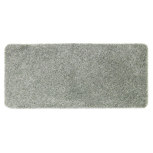 My Rug Green Fleck- a washable rug with green and white flecks.