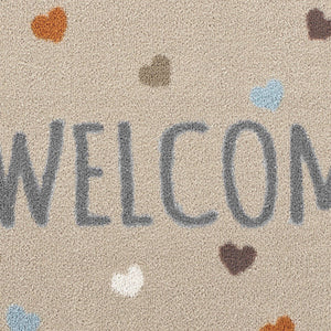 Home 34 Welcome Beige Washable Doormat 6