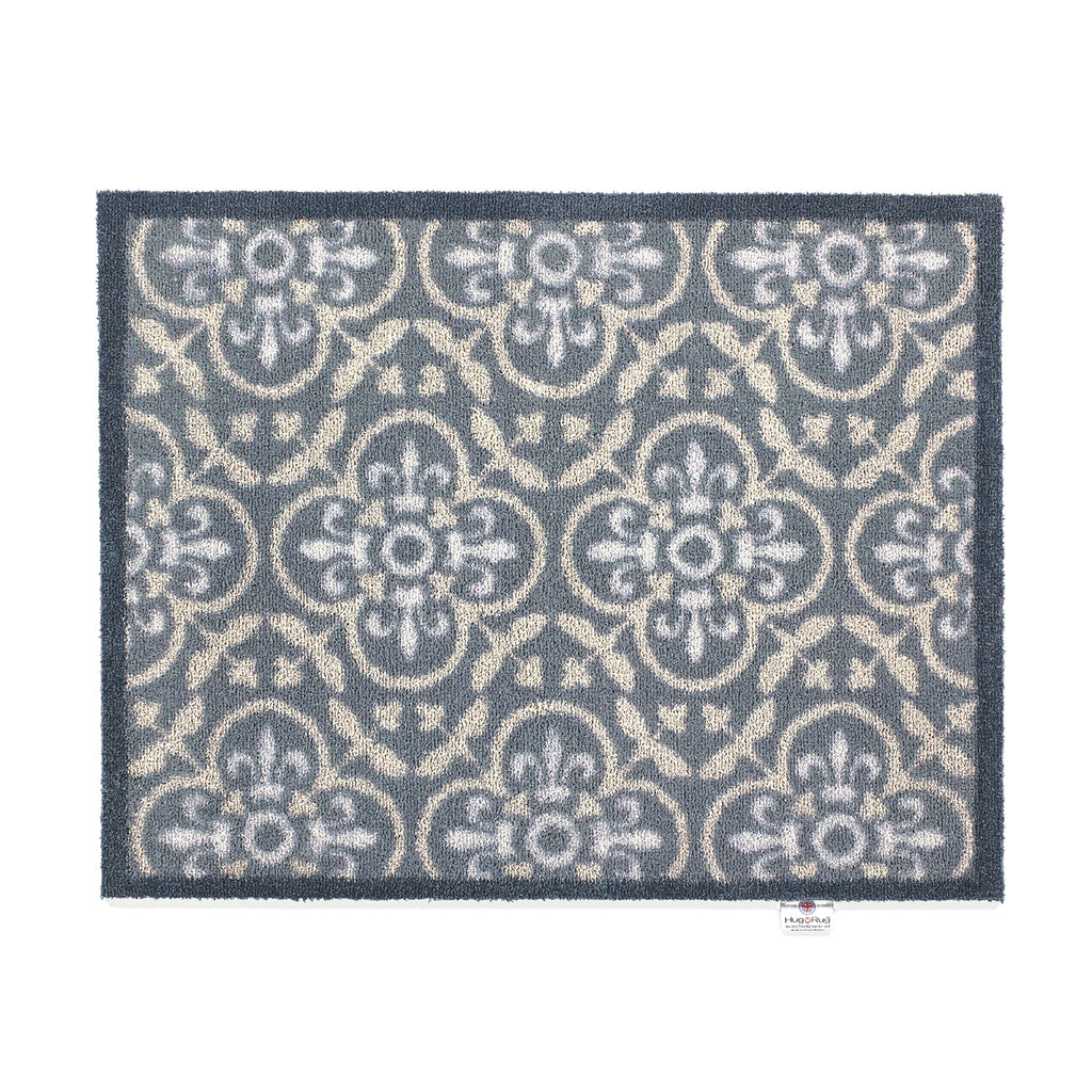 Home 40 Heritage Grey Washable Doormat 1