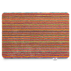 Candy Bright Striped Washable Doormat 1