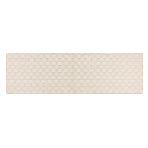 Sculptured Basketweave Rug Ivory 3