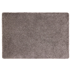 My Rug Mocha Fleck- a washable rug with white and light brown flecks.