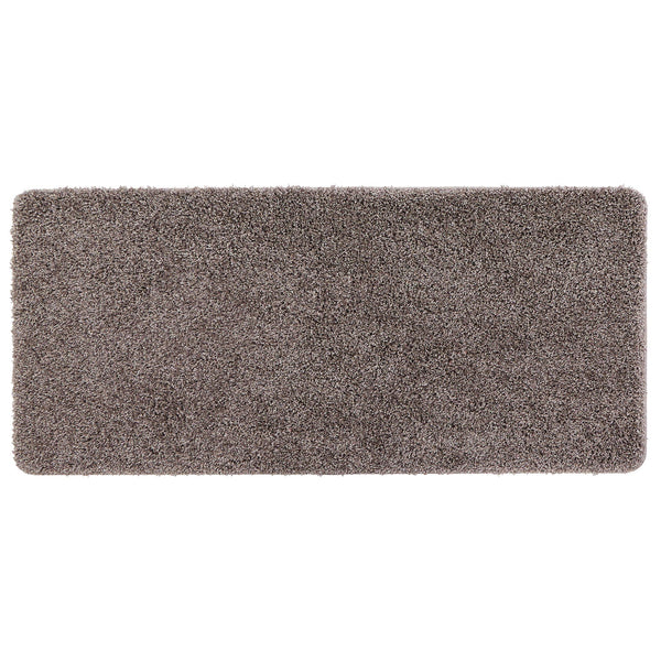 My Rug Mocha Fleck- a washable rug with white and light brown flecks.