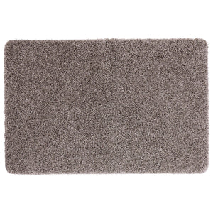 My Rug Mocha Fleck- a washable rug with white and light brown flecks.