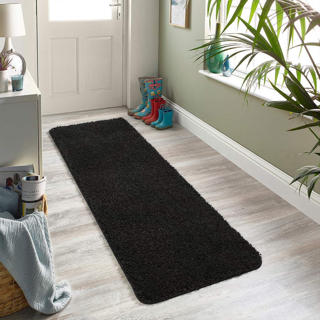 My Rug - Black Rug Runner