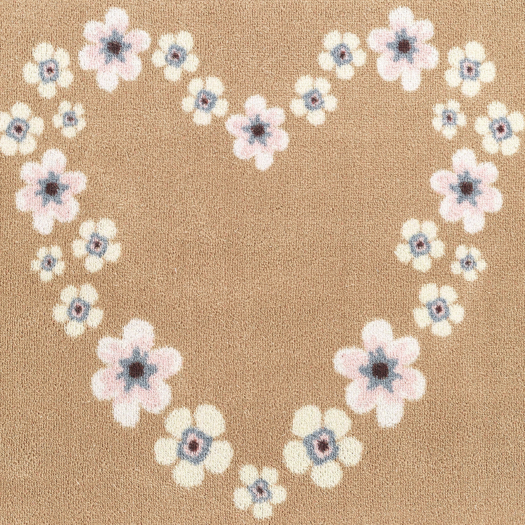 Nature 15 Beige Heart Doormat 3