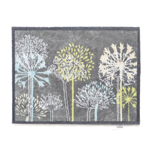 Nature 17 Dandelions Grey Doormat 1