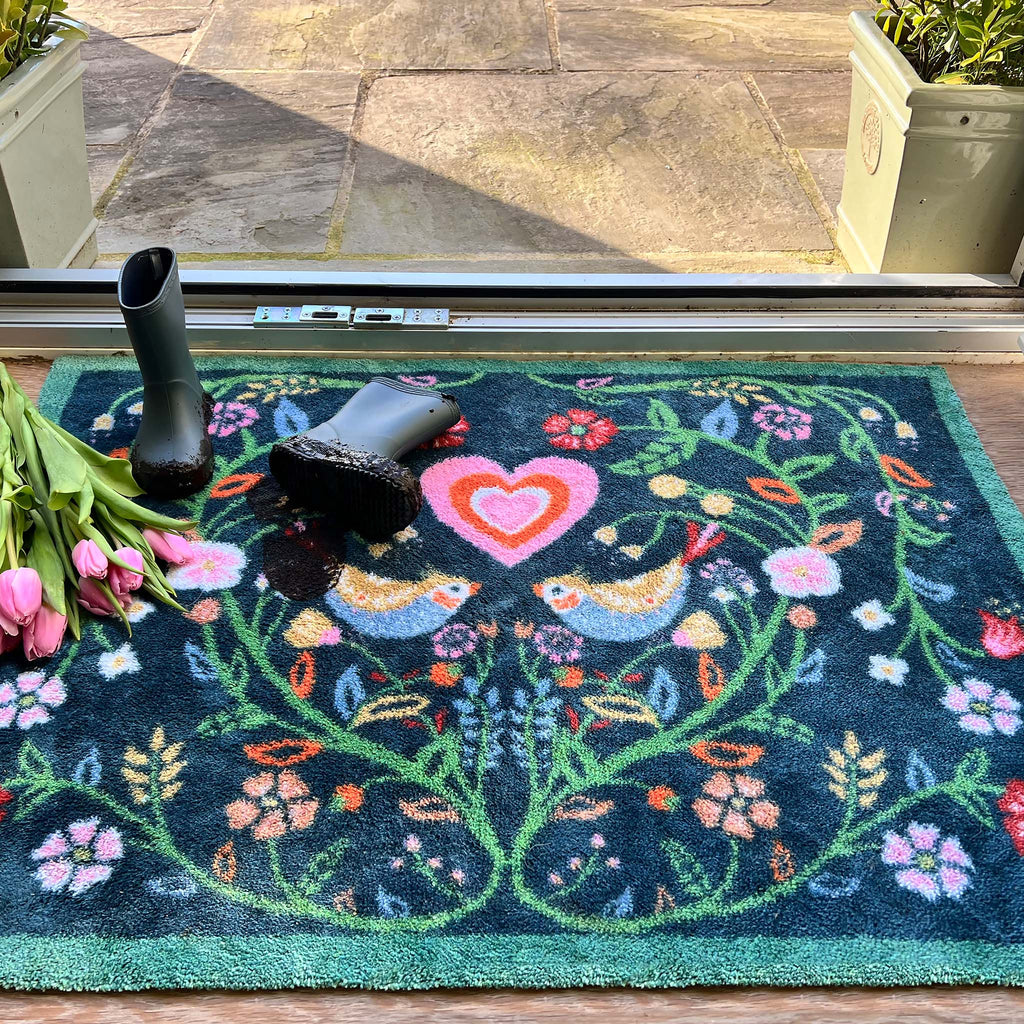 Nature 35 Love Birds Washable Doormat 5