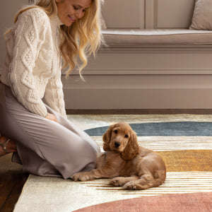 Hug Rug Oval Eclipse Washable Area Rug