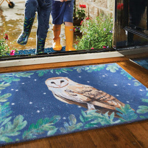 Owl 1 Charity Washable Doormat 2