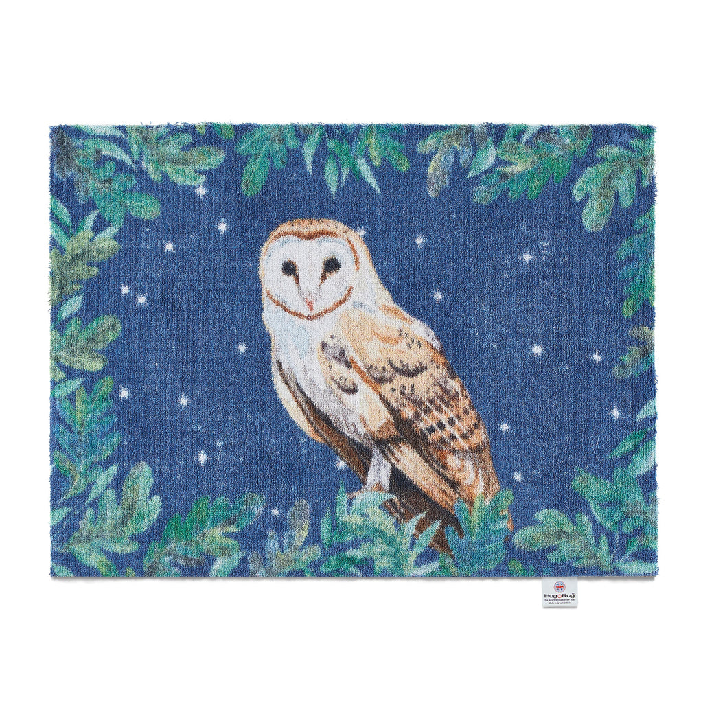 Owl 1 Charity Washable Doormat 1