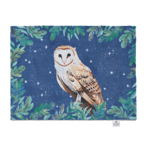 Owl 1 Charity Washable Doormat 1