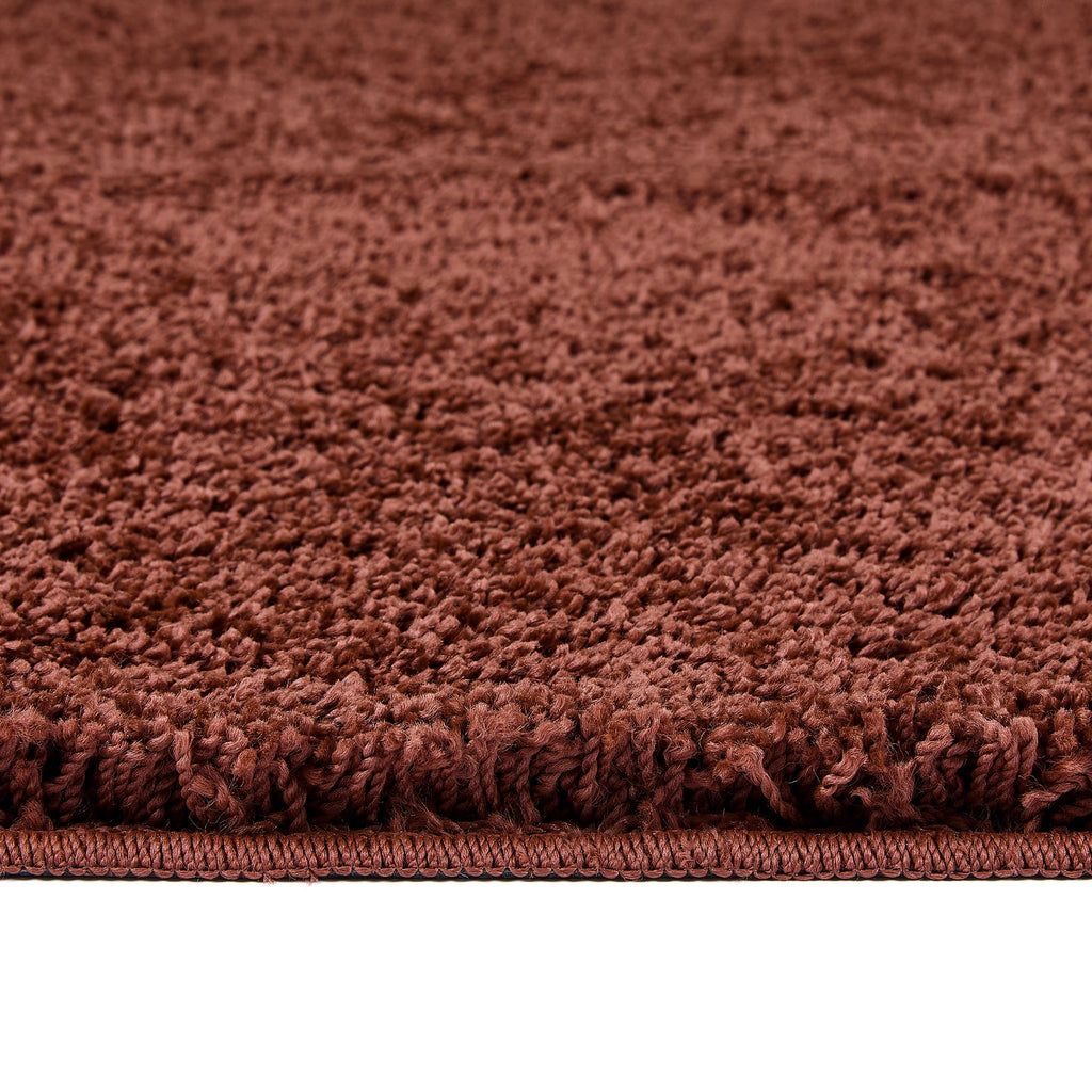 My Rug Washable in Ox Red Pile Height