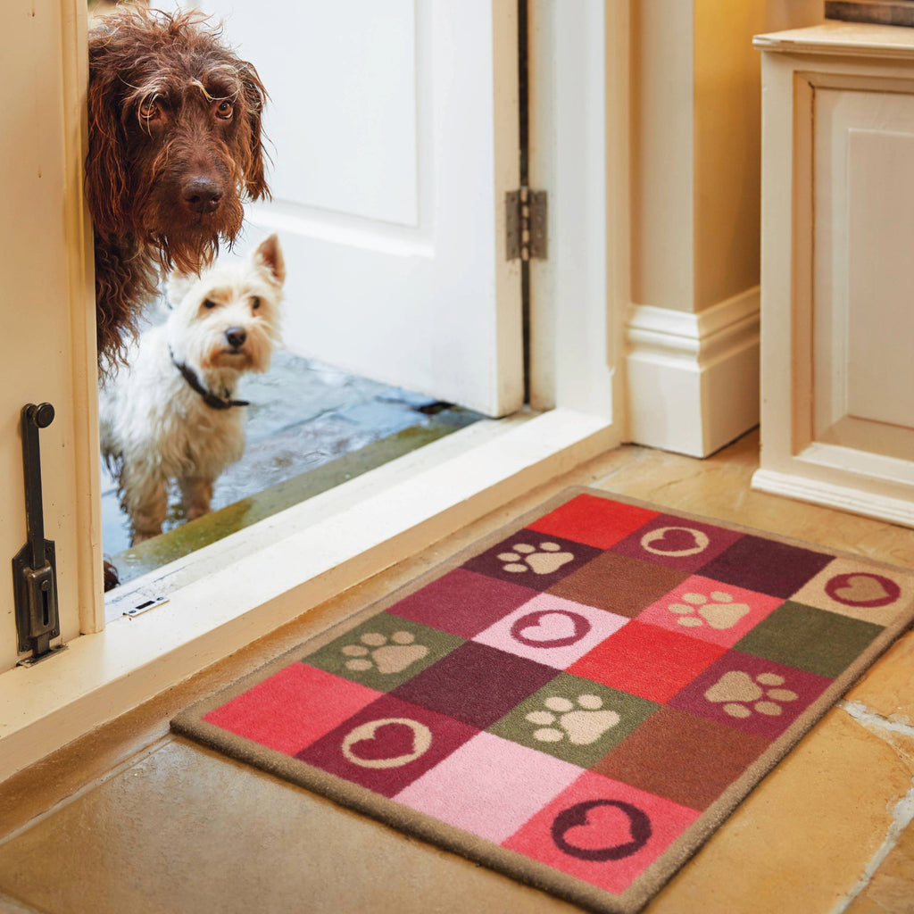 Patchwork Paws Washable Doormat