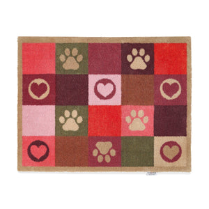 Hug Rug Patchwork Paws Washable Doormat