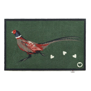 Pheasant Green 2 Washable Doormat 6