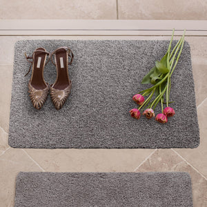 Plain Fleck - Light Grey Doormat